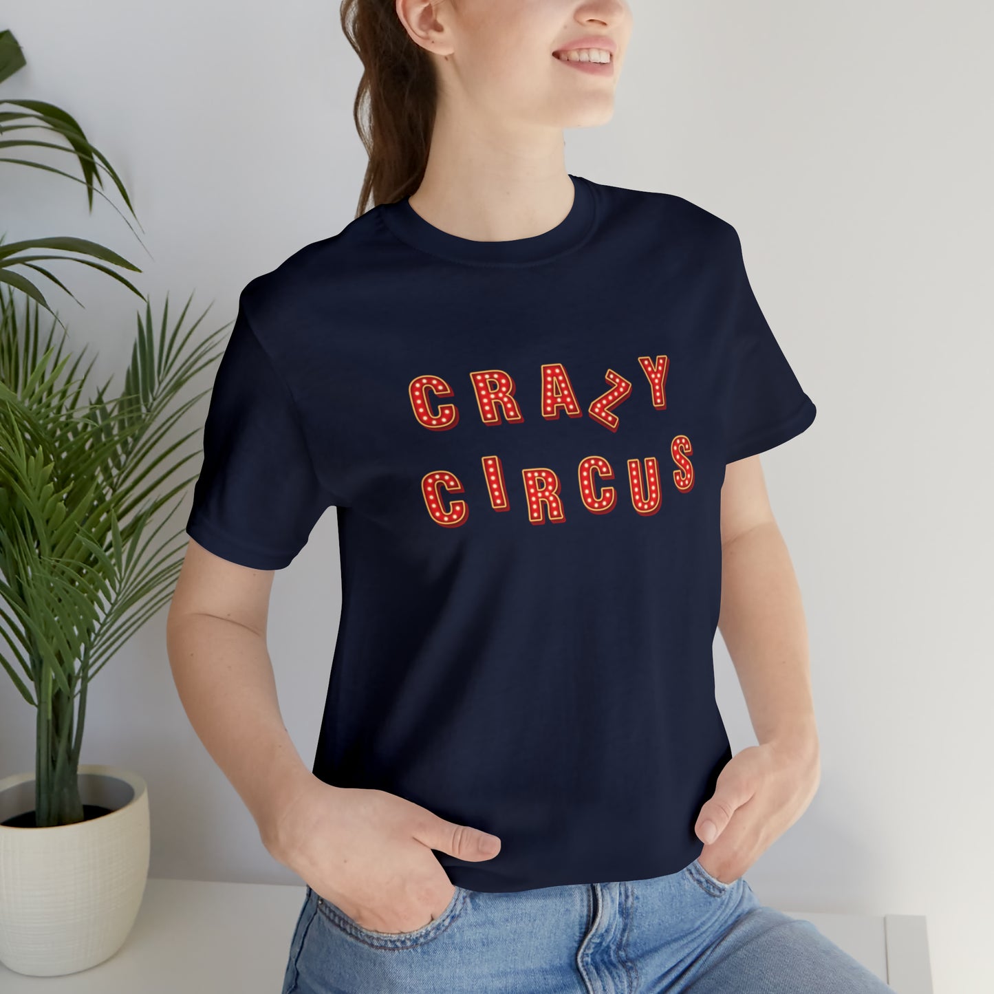 Crazy Circus Light Unisex Jersey Short Sleeve Tee