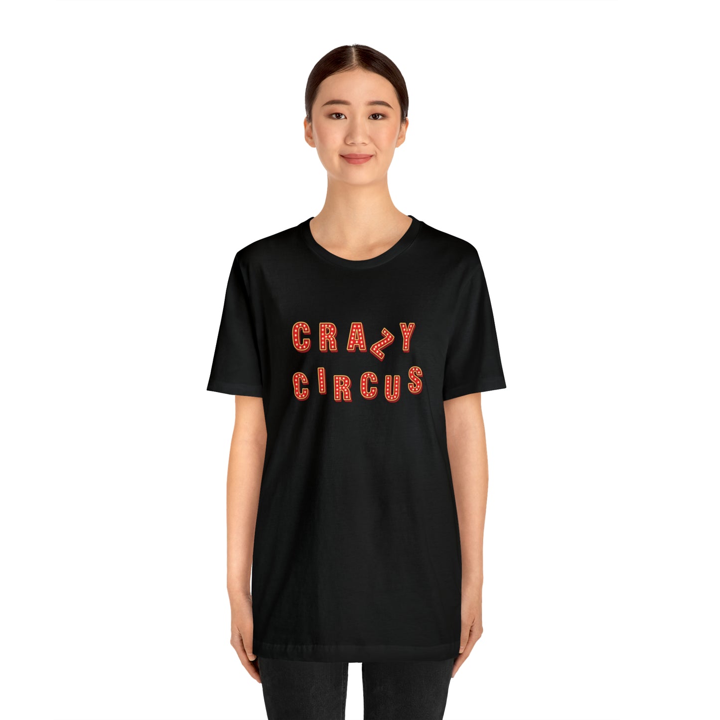 Crazy Circus Light Unisex Jersey Short Sleeve Tee