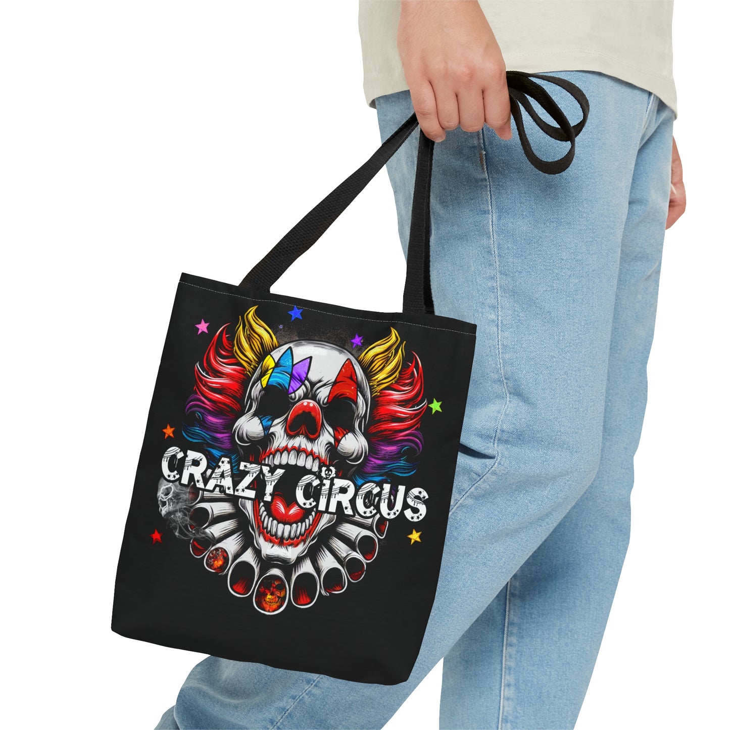 Crazy Circus Tote Bag (AOP)