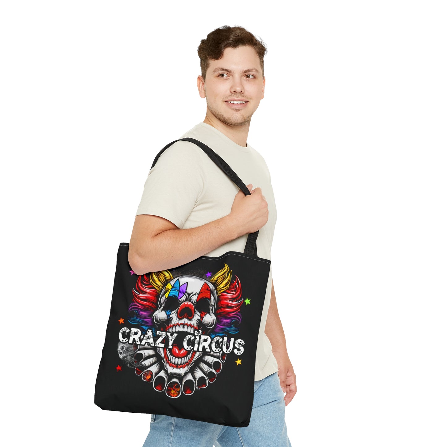 Crazy Circus Tote Bag (AOP)