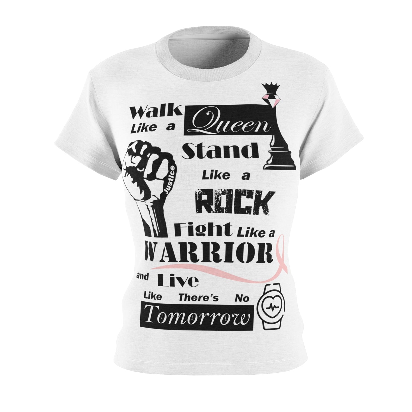 Walk, stand, fight, live t-shirt