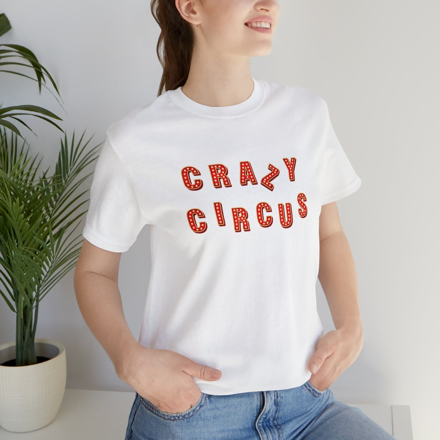 Crazy Circus Light Unisex Jersey Short Sleeve Tee