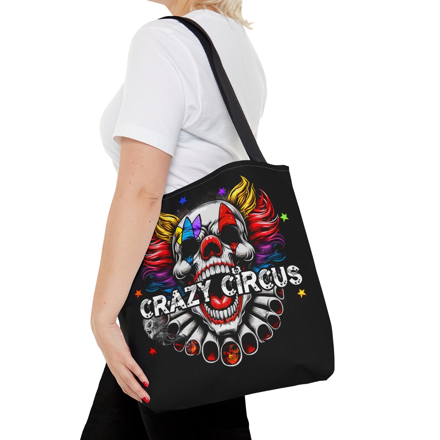 Crazy Circus Tote Bag (AOP)