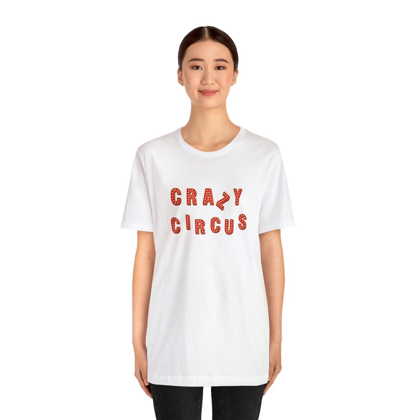 Crazy Circus Light Unisex Jersey Short Sleeve Tee