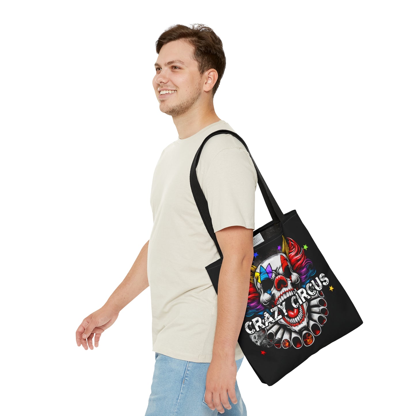 Crazy Circus Tote Bag (AOP)