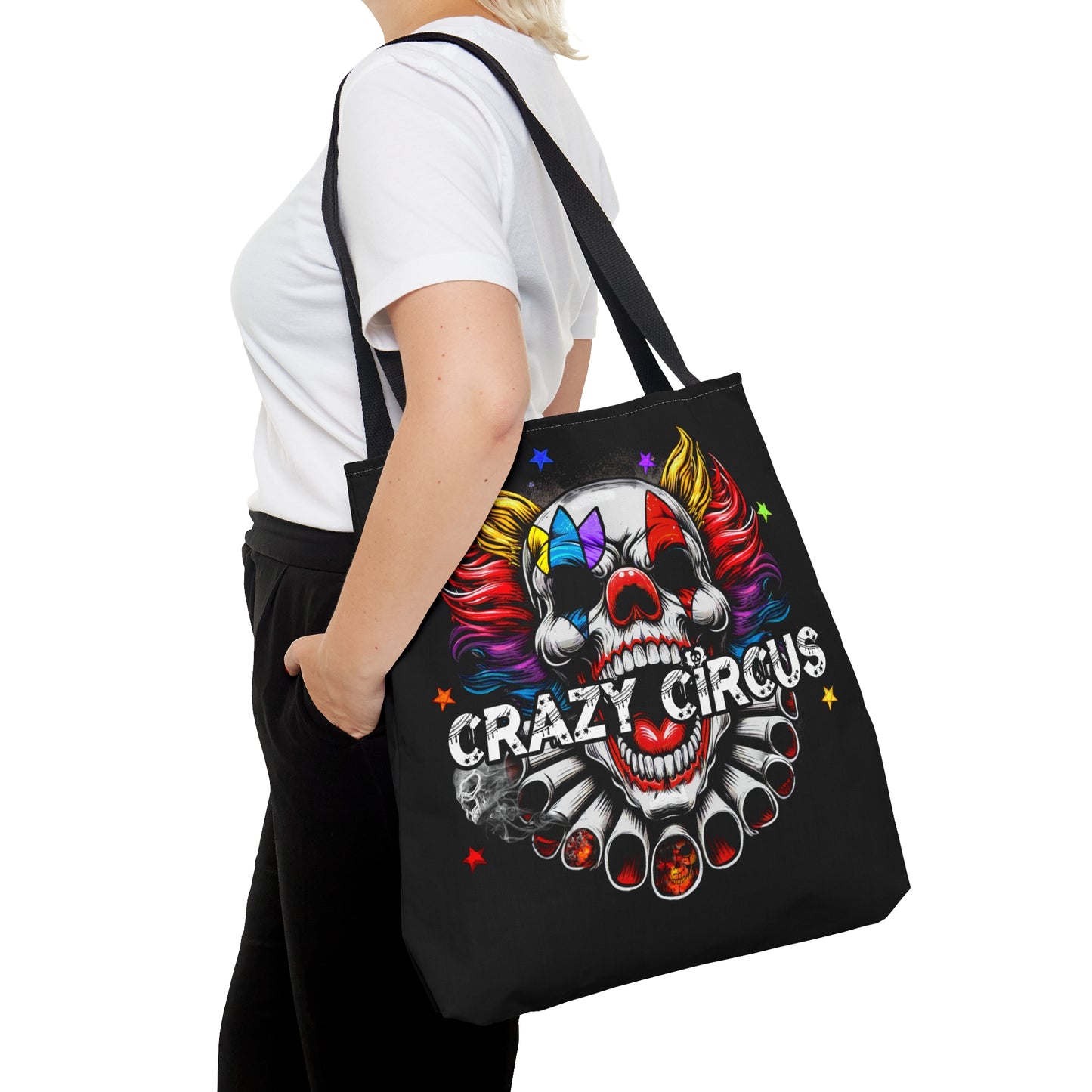 Crazy Circus Tote Bag (AOP)