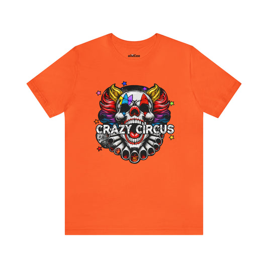 Crazy Circus Unisex Jersey Short Sleeve Tee