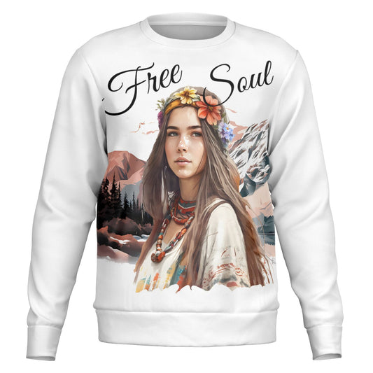 Free Soul Athletic Sweatshirt - AOP