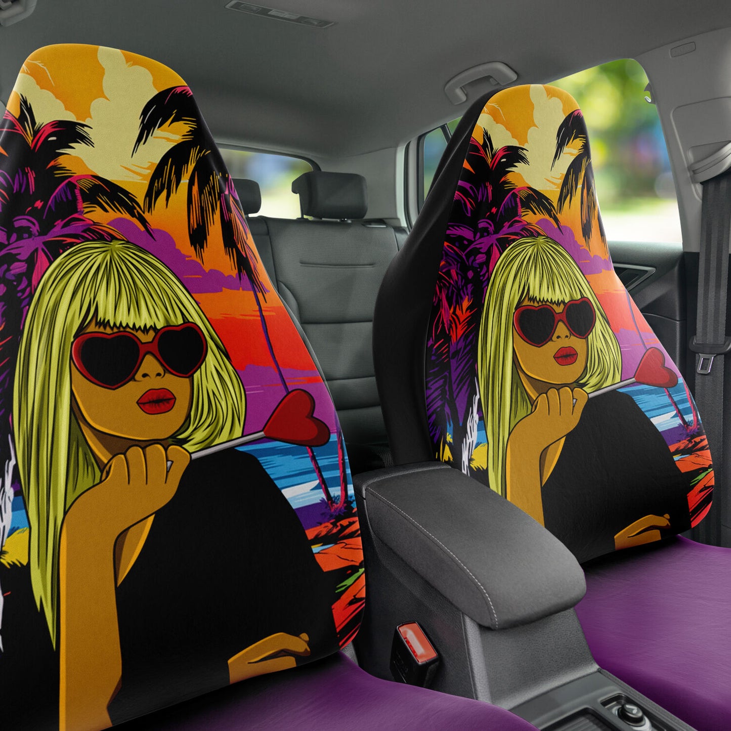 Tropic Girl Car Seat Cover