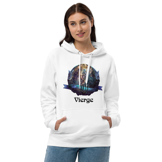 Zodiaque Vierge Hoodie premium écologique