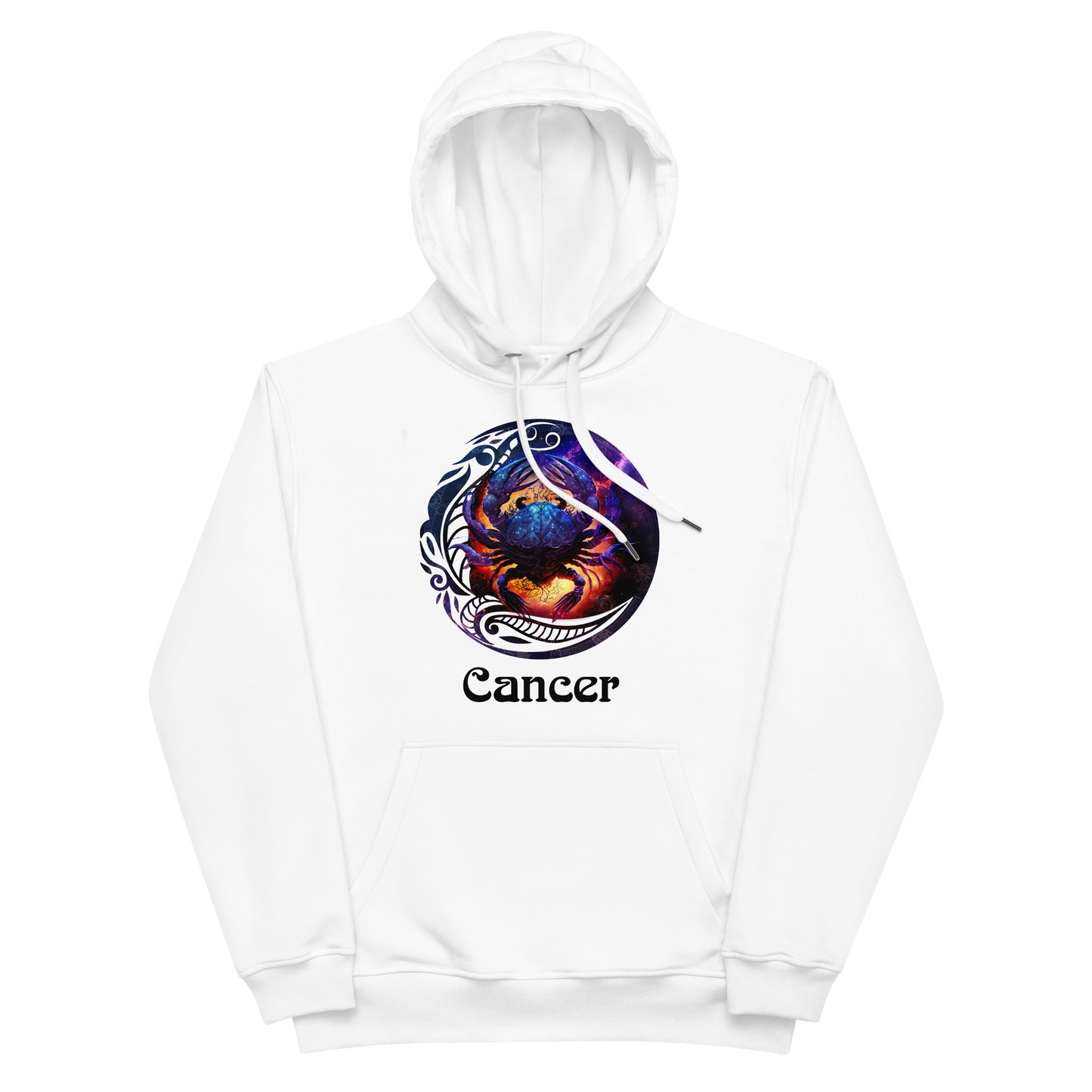 Zodiaque Cancer Hoodie premium écologique