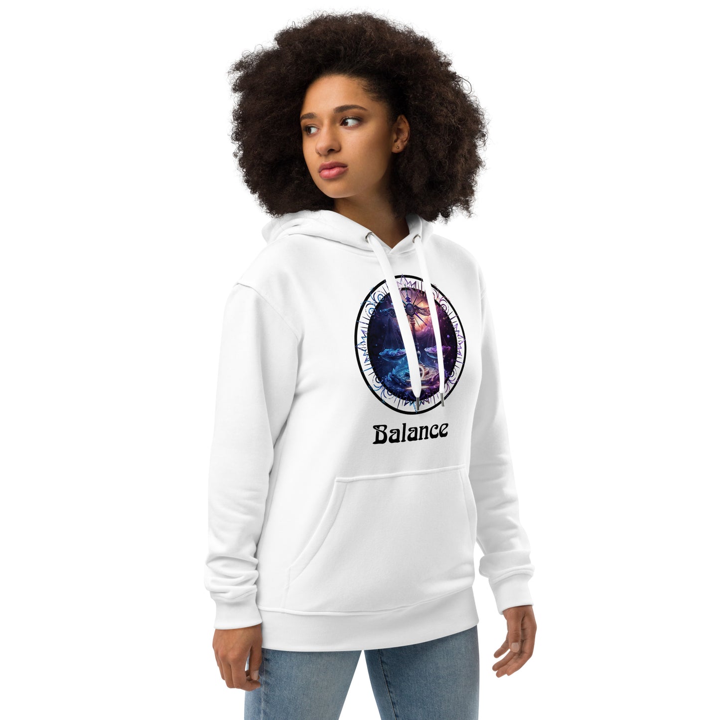 Zodiaque Balance Hoodie  premium écologique