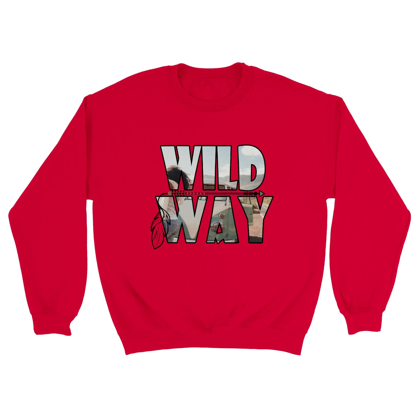 Wild Way Woman Sweat-shirt