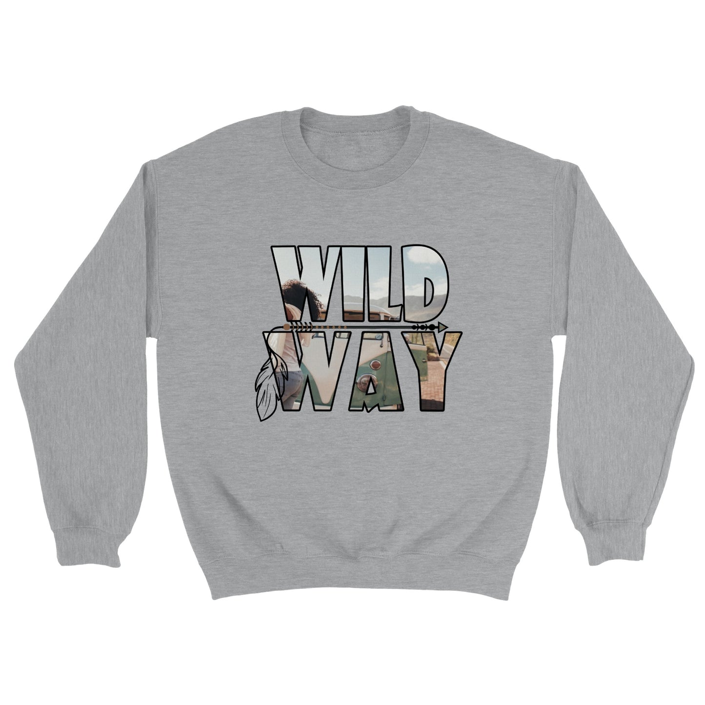 Wild Way Woman Sweat-shirt